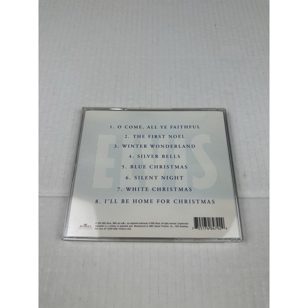 Elvis: Blue Christmas by Elvis Presley CD 1992 BMG - Picture 3 of 3